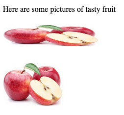 Fruit of unusual sizes